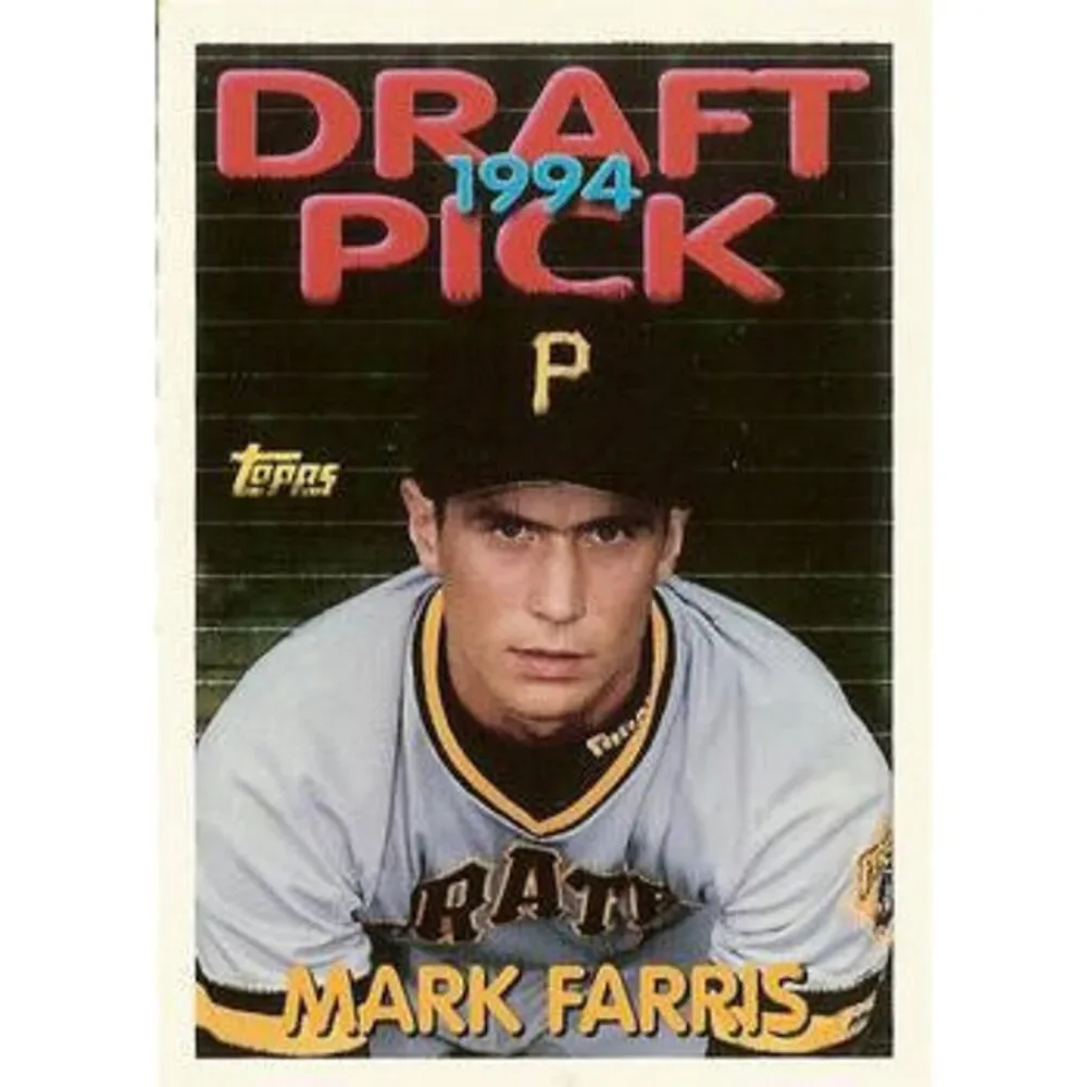 1994 Topps Traded Mark Farris DPK, RC 87T Pittsburgh Pirates